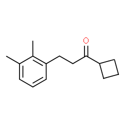ChemSpider 2D Image | cyclobutyl 2-(2,3-dimethylphenyl)ethyl ketone | C15H20O