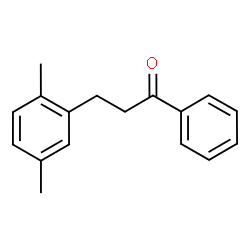 ChemSpider 2D Image | 3-(2,5-dimethylphenyl)propiophenone | C17H18O