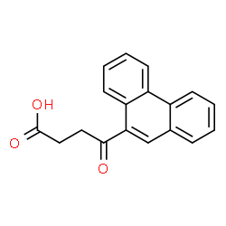 ChemSpider 2D Image | 4-Oxo-4-(9-phenanthryl)butanoic acid | C18H14O3
