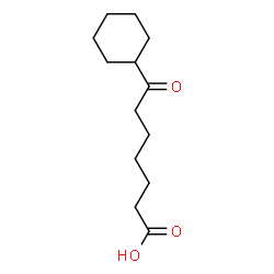 ChemSpider 2D Image | 7-Cyclohexyl-7-oxoheptanoic acid | C13H22O3