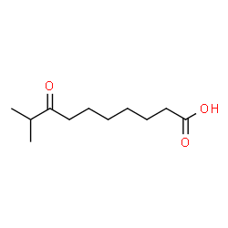 ChemSpider 2D Image | 9-Methyl-8-oxodecanoic acid | C11H20O3