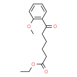 ChemSpider 2D Image | Ethyl 6-(2-methoxyphenyl)-6-oxohexanoate | C15H20O4