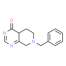 ChemSpider 2D Image | 7-Benzyl-5,6,7,8-tetrahydropyrido[3,4-d]pyrimidin-4(4aH)-one | C14H15N3O