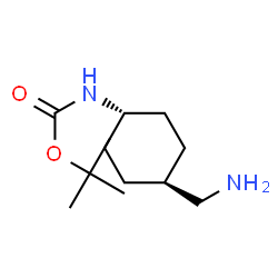ChemSpider 2D Image | trans-N-Boc-4-(Aminomethyl)cyclohexylamine | C12H24N2O2
