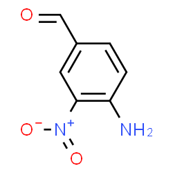 ChemSpider 2D Image | 4-Amino-3-nitrobenzaldehyde | C7H6N2O3
