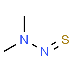 ChemSpider 2D Image | 1,1-Dimethyl-2-thioxohydrazine | C2H6N2S