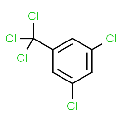 ChemSpider 2D Image | 1,3-Dichloro-5-(trichloromethyl)benzene | C7H3Cl5