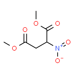 ChemSpider 2D Image | Dimethyl 2-nitrosuccinate | C6H9NO6