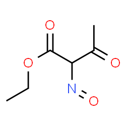 ChemSpider 2D Image | Ethyl 2-nitroso-3-oxobutanoate | C6H9NO4