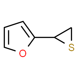 ChemSpider 2D Image | 2-(2-Thiiranyl)furan | C6H6OS