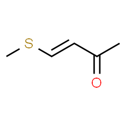 ChemSpider 2D Image | (3E)-4-(Methylsulfanyl)-3-buten-2-one | C5H8OS