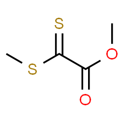 ChemSpider 2D Image | Methyl (methylsulfanyl)(thioxo)acetate | C4H6O2S2
