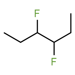 ChemSpider 2D Image | 3,4-Difluorohexane | C6H12F2