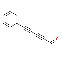 ChemSpider 2D Image | 6-Phenyl-3,5-hexadiyn-2-one | C12H8O