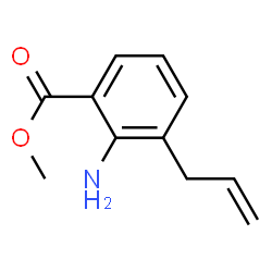 ChemSpider 2D Image | Methyl 3-allyl-2-aminobenzoate | C11H13NO2