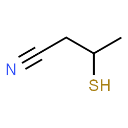 ChemSpider 2D Image | 3-Sulfanylbutanenitrile | C4H7NS