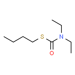 ChemSpider 2D Image | S-Butyl diethylcarbamothioate | C9H19NOS