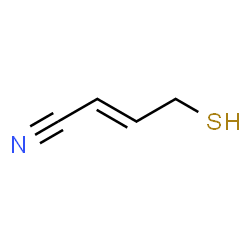 ChemSpider 2D Image | (2E)-4-Sulfanyl-2-butenenitrile | C4H5NS