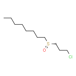 ChemSpider 2D Image | 1-[(3-Chloropropyl)sulfinyl]octane | C11H23ClOS