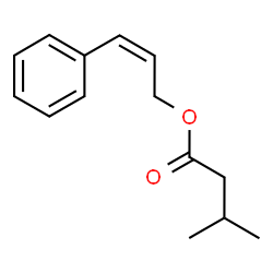 ChemSpider 2D Image | (2Z)-3-Phenyl-2-propen-1-yl 3-methylbutanoate | C14H18O2