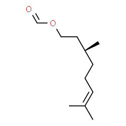 ChemSpider 2D Image | 3,7-Dimethyl-6-octen-1-yl formate | C11H20O2