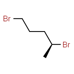 ChemSpider 2D Image | (4S)-1,4-Dibromopentane | C5H10Br2