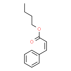 ChemSpider 2D Image | Butyl (2Z)-3-phenylacrylate | C13H16O2