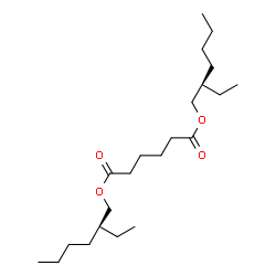ChemSpider 2D Image | meso-Bis(2-ethylhexyl) adipate | C22H42O4