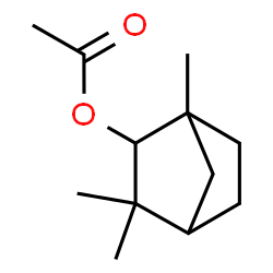 ChemSpider 2D Image | 1,3,3-Trimethylbicyclo[2.2.1]hept-2-yl acetate | C12H20O2