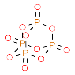 ChemSpider 2D Image | Tricyclo[3.3.1.1~3,7~]tetraphosphoxane 1,3,5,7-tetraoxide | O10P4