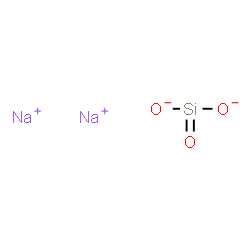 ChemSpider 2D Image | disodium dioxido(oxo)-$l^{5}-silane | HNa2O3Si