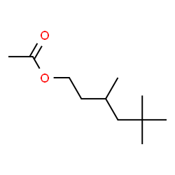 ChemSpider 2D Image | 3,5,5-Trimethylhexyl acetate | C11H22O2