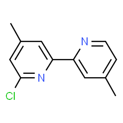 ChemSpider 2D Image | 6-Chlor-4,4'-dimethyl-2,2'-bipyridin | C12H11ClN2