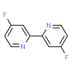 ChemSpider 2D Image | 4,4'-Difluoro-2,2'-bipyridine | C10H6F2N2