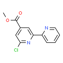 ChemSpider 2D Image | Methyl-6-chlor-2,2'-bipyridin-4-carboxylat | C12H9ClN2O2
