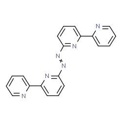 ChemSpider 2D Image | 6,6''-Azobis(2,2'-bipyridine) | C20H14N6