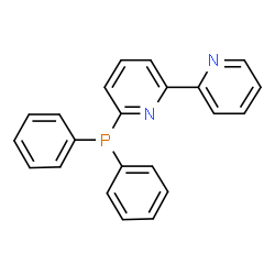 ChemSpider 2D Image | 6-Diphenylphosphino-2,2'-bipyridine | C22H17N2P