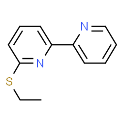 ChemSpider 2D Image | 6-Ethylthio-2,2'-bipyridine | C12H12N2S