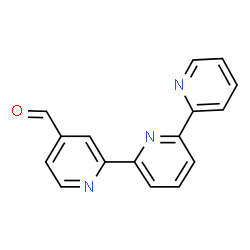 ChemSpider 2D Image | 2,2':6',2''-Terpyridin-4-carbaldehyd | C16H11N3O