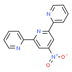 ChemSpider 2D Image | 4'-Nitro-2,2':6',2''-terpyridin | C15H10N4O2