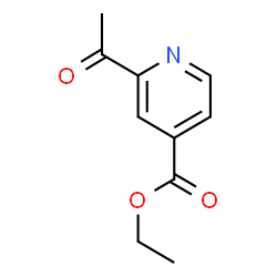 ChemSpider 2D Image | Ethyl-2-acetylisonicotinat | C10H11NO3