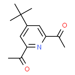 ChemSpider 2D Image | 4-tert.-Butyl-2,6-diacetylpyridine | C13H17NO2
