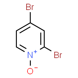 ChemSpider 2D Image | 2,4-Dibromopyridine 1-oxide | C5H3Br2NO