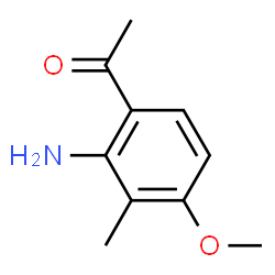 ChemSpider 2D Image | 2-Methyl-3-amino-4-acetylanisole | C10H13NO2