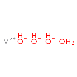 ChemSpider 2D Image | oxygen; vanadium(2+); trihydroxide | H3O4V
