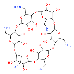 ChemSpider 2D Image | CSID:21429446 | C36H66N6O24