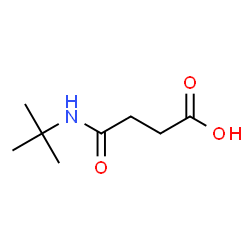 ChemSpider 2D Image | 3-(tert-butylcarbamoyl)propanoic acid | C8H15NO3