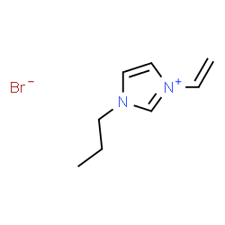 ChemSpider 2D Image | 1-Propyl-3-vinyl-1H-imidazol-3-ium bromide | C8H13BrN2