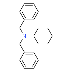 ChemSpider 2D Image | Dibenzyl-cyclohex-2-enyl-amine | C20H23N