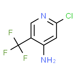 ChemSpider 2D Image | 2-Chloro-5-(trifluoromethyl)-4-pyridinamine | C6H4ClF3N2